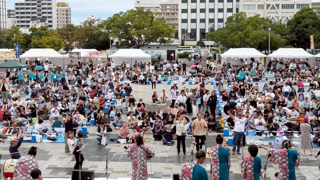 第27回あいち沖縄まつり『毛遊び（もうあしび）』